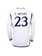 Real Madrid Ferland Mendy #23 Domácí Dres 2023-24 Dlouhý Rukáv